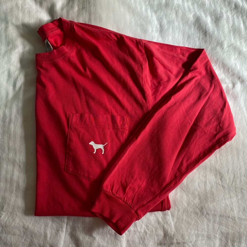 PINK long sleeve tee